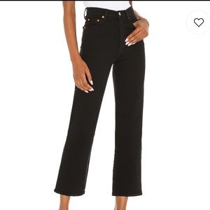 Levi’s Ribcage Straight Ankle Jeans